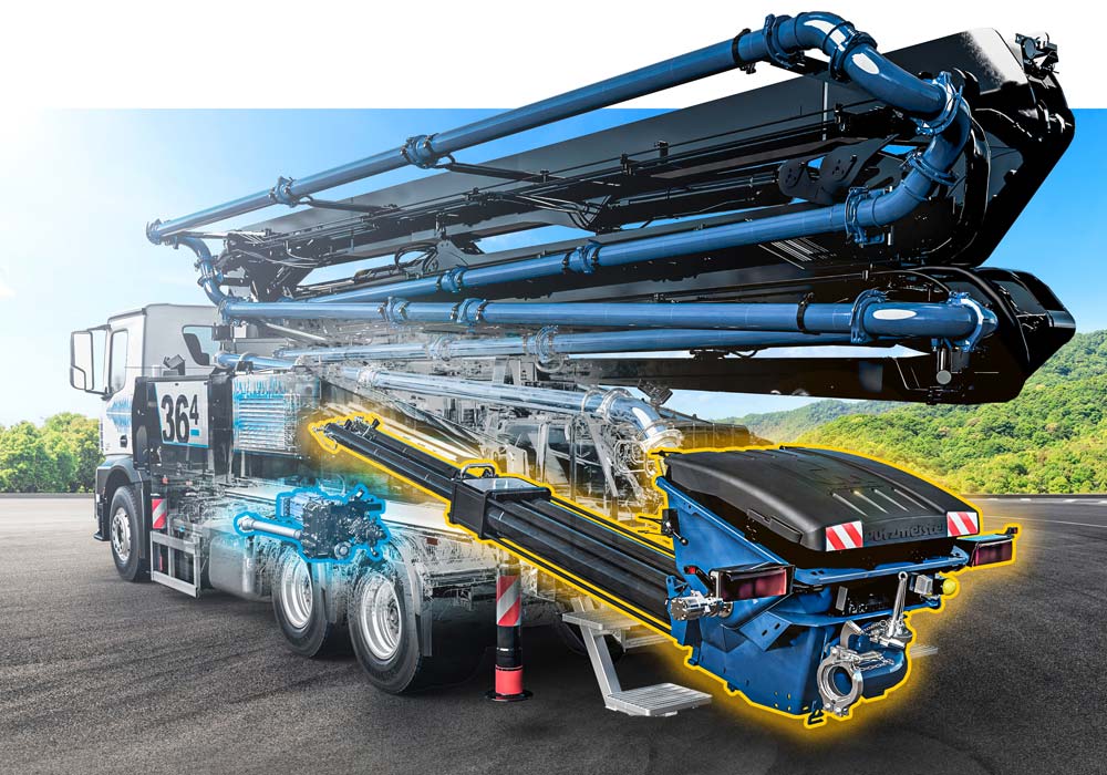 Putzmeister iONTRON in Combination with iLS pump