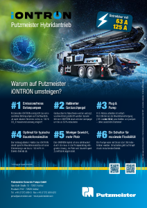 iONTRON Flyer Vorteile DE
